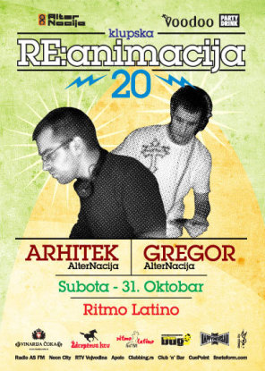 RE:animacija 20 - ArhiteK & Gregor, Ritmo Latino, Novi Sad