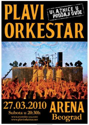 Plavi orkestar, Beogradska Arena, Beograd