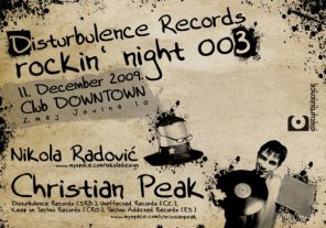 Disturbulence Records Rockin'Night 003, Club Downtown, Novi Sad