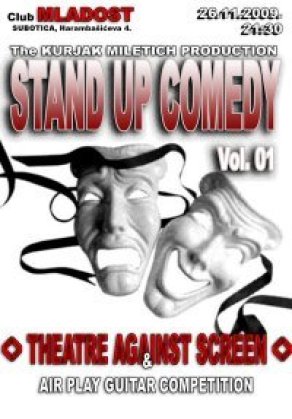 STAND-UP COMEDY Vol. 01 , klub MLADOST (Mini Club), Subotica