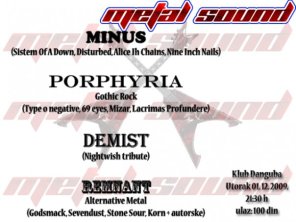 METAL SOUND CONCERT, Danguba, Beograd