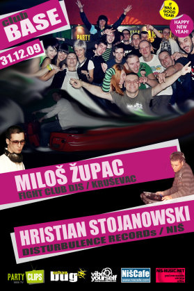 NEW YEAR PARTY @ CLUB BASE 31-12-09, Club Base, Niš