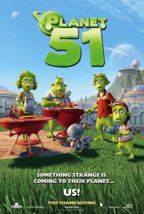 Planet 51 - Animirani film, Bioskop Vojvodina, Spens, Novi Sad