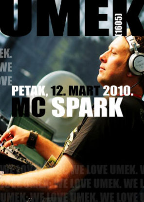 UROS UMEK, Muzički klub Spark, Niš