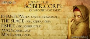 Sojber.corp & s2k birthday party, Format c:lub, Subotica