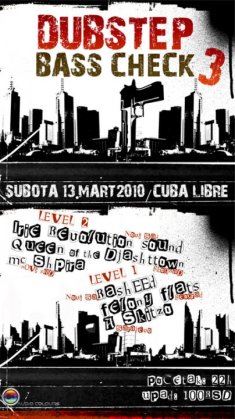 DUBSTEP BASS CHECK part 3 , Cuba Libre, Novi Sad