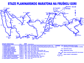 Fruškogorski maraton, Fruška Gora, Novi Sad