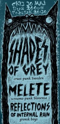 Melete (Slovenija), Shades Of Grey (Švedska), Omladinski centar CK13, Novi Sad