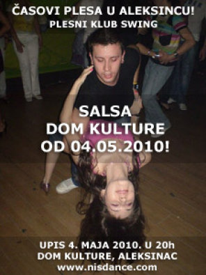 Časovi salse u Aleksincu, Dom Kulture, Aleksinac