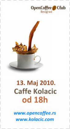 Majsko OpenCoffee okupljanje, Kolačić, Beograd