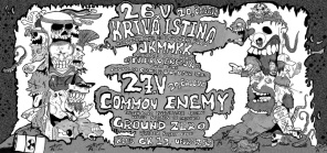 Common Enemy i Ground Zero, Omladinski centar CK13, Novi Sad