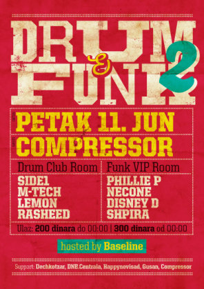 DRUM & FUNK  2, Compressor, Novi Sad