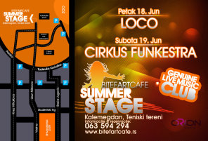 TROPICAL DISCO PARTY WEEKEND@Summer Stage, Novi Bitefartcafe, Beograd