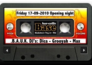 Opening nights - Friday 17-09-2010 Club Base, Club Base, Niš