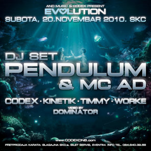 Pendulum @ SKC [DJ Set], Studentski kulturni centar, Beograd