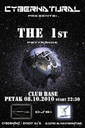 Cybernatural presents: THE 1st, Club Base, Niš