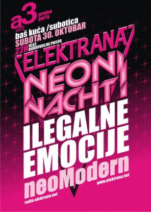  Elektrana Neon Nacht na Ambush Festivalu, Baš kuća, Subotica