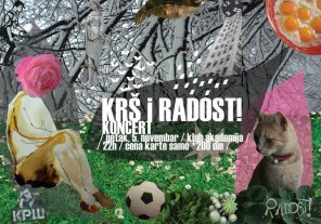KRSH i RADOST! (Zagreb) @ AKADEMIJA, Akademija, Beograd