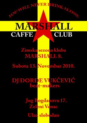 DJ ĐORĐE VUKČEVIĆ / beat-makers @ MARSHALL 8, Marshall 6, Beograd