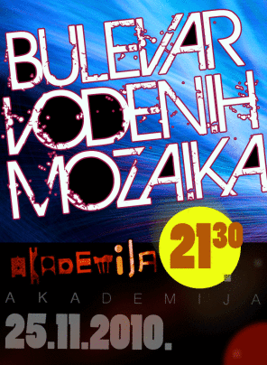 Bulevar Vodenih Mozaika @ Akademija, Akademija, Beograd