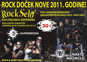 Rockin' New Year: Supernova & Nasty Michelle, ROCK SELO, Čenej