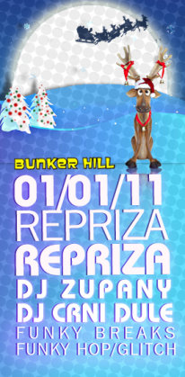 Repriza Nove Godine with NATURAL BORN GROOVERS! , Bunker Hill, Novi Sad