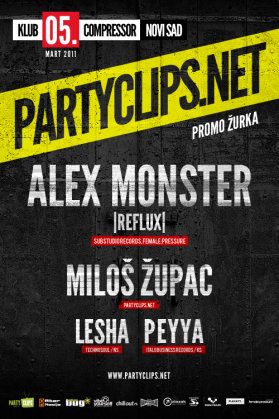 Partyclips.net Promo Party / Novi Sad, Compressor, Novi Sad