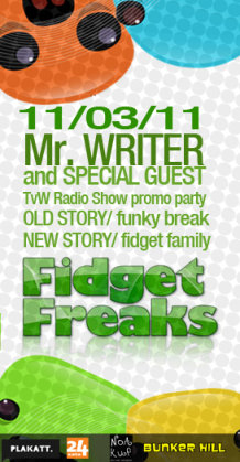 TvW Radio Show promo party @ BUNKER HILL > Mr. Writer + Special guest, Bunker Hill, Novi Sad