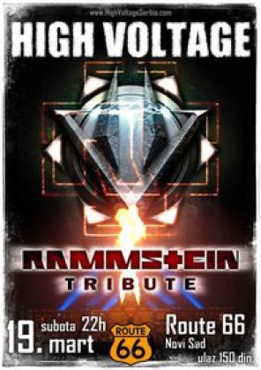 Tribute to Rammstein, Route 66, Novi Sad