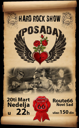 Posada, Route 66, Novi Sad