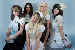 Maid cafe & Host Noir (Harajuku fashion J music night), club UNDERWORLD , Beograd