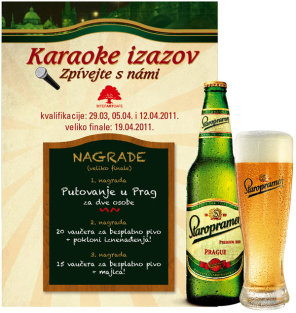 Staropramen Karaoke izazov., Novi Bitefartcafe, Beograd