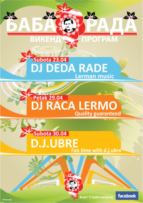 DJ DEDA RADE kod BABA RADE, Baba Rada, Smederevo