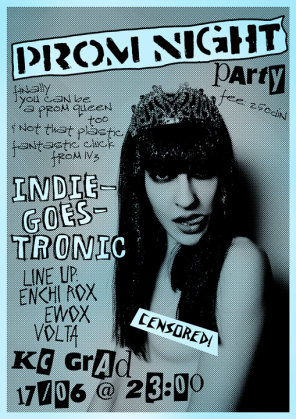 Indie-Goes-Tronic "Prom Night" Party, Kulturni Centar Grad, Beograd