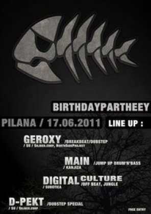 Sojber Party [drum'n'bass,dubstep,breakbeat], klub Pilana, Subotica