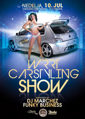 WRRT CAR STYLING SHOW No.2, Gradski Trg, Vrsac