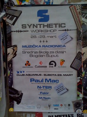 Synthetic Workshop, Srednja Škola za Dizajn Bogdan Šuput, Novi Sad