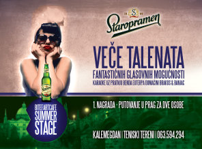 POLUFINALE Staropramen Veče Talenata Fantastičnih Glasovnih Mogućnosti, Novi Bitefartcafe, Beograd