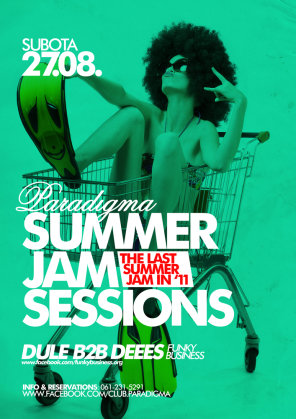 Paradigma Summer Jam Sessions: The Last Summer Jam in '11, Club Paradigma, Vrsac