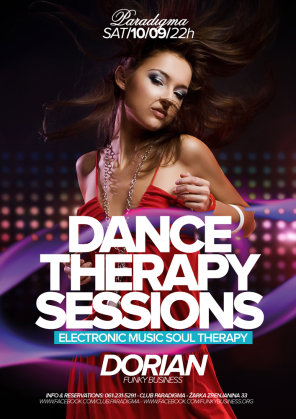 Dance Therapy Sessions / Dorian / Funky Business, Club Paradigma, Vrsac