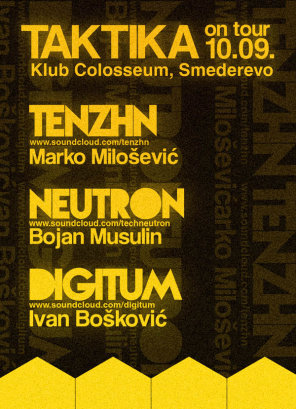 Taktika Clubbing vol. 3, Klub Colosseum, Smederevo