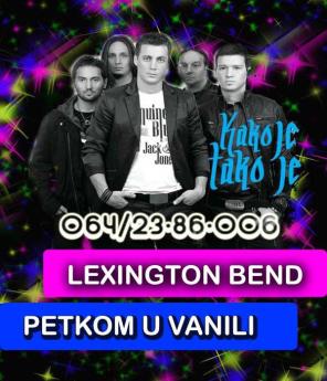 PETAK @ KLUB VANILA // LEXINGTON BAND // 064-23-86-006, KLUB VANILA sezona 2012-13 //  064-23-86-006, Beograd