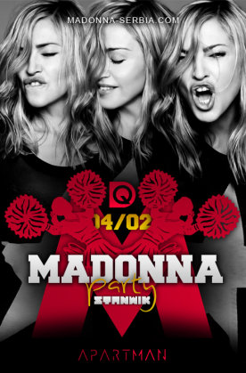 Madonna Party @ Klub Apartman 04/02, Klub Apartman, Beograd