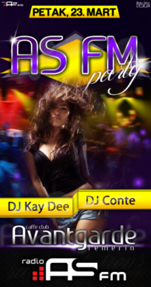 AS FM PARTY, Club Avantgarde, Temerin