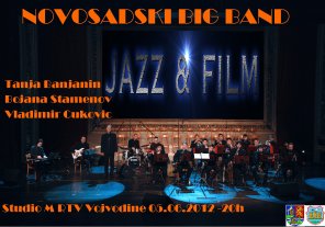 NOVOSADSKI BIG BAND   JAZZ & FILM, Studio M , Novi Sad