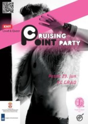 Exit Loud & Queer Cruising Point Promo Party / Petak 29.06. w/ Ewox, Margarita i keindj, Kulturni Centar Grad, Beograd