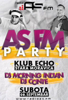 AS FM PARTY, Club Echo, Stara Moravica