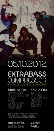 EXTRA BASS 2nd Birthday Edition, Compressor, Novi Sad