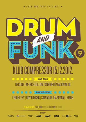 DRUM & FUNK, Compressor, Novi Sad