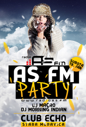 AS FM PARTY, Club Echo, Stara Moravica